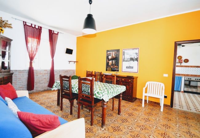 Scopello, sala da pranzo Scopello, sala da pranzo