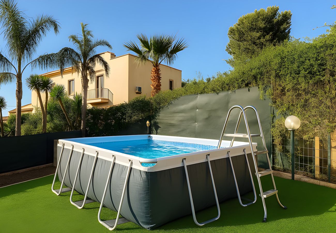 Villetta a Macari - Green House con piscina privata 7 posti letto Villetta a Macari - Green House con piscina privata 7 posti letto