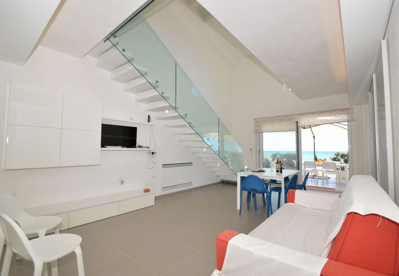 Alcamo Marina, living room with sea view Alcamo Marina, living room with sea view