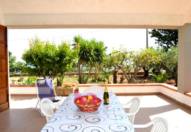 Scopello, furnished veranda Scopello, furnished veranda