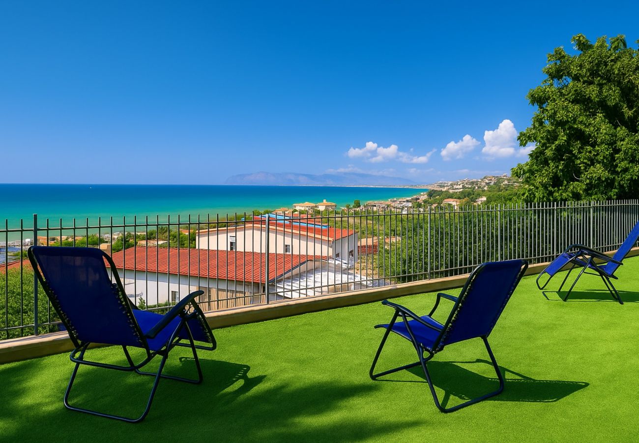 Apartment in Castellammare del Golfo - Villa Narisi with magnificent sea view