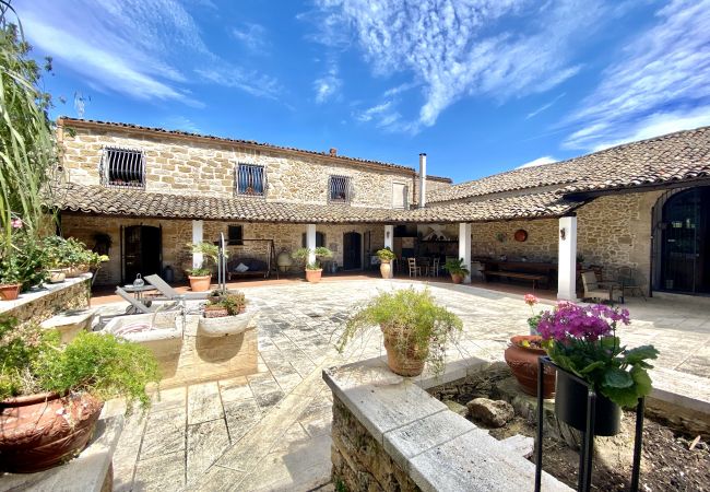 villa à Alcamo - Baglio Giganti avec Jacuzzi