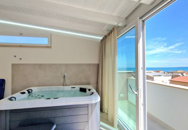 Appartement à Alcamo - Attico della Luna avec Jacuzzi privé  Appartement à Alcamo - Attico della Luna avec Jacuzzi privé