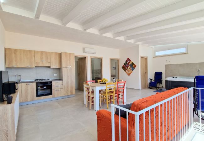 Appartement à Alcamo - Attico della Luna avec Jacuzzi privé  Appartement à Alcamo - Attico della Luna avec Jacuzzi privé