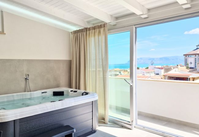 Appartement à Alcamo - Attico della Luna avec Jacuzzi privé  Appartement à Alcamo - Attico della Luna avec Jacuzzi privé