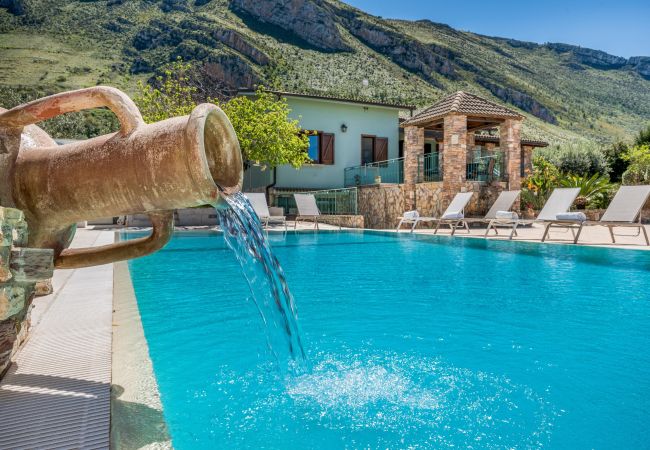 villa à Scopello - Villa Miceli avec piscine privée